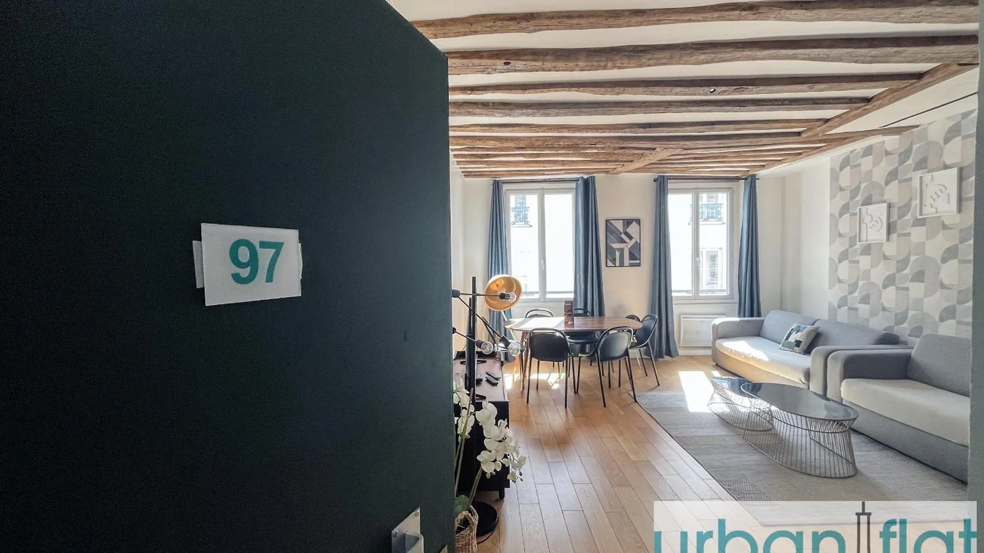 Urban Flat 97 - Spacious 1 Bedroom In Paris